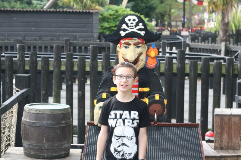This is me with a lego pirate