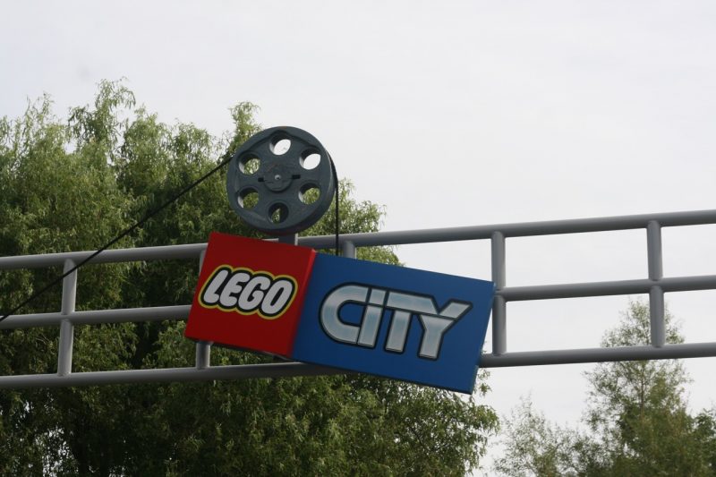 Lego city sign